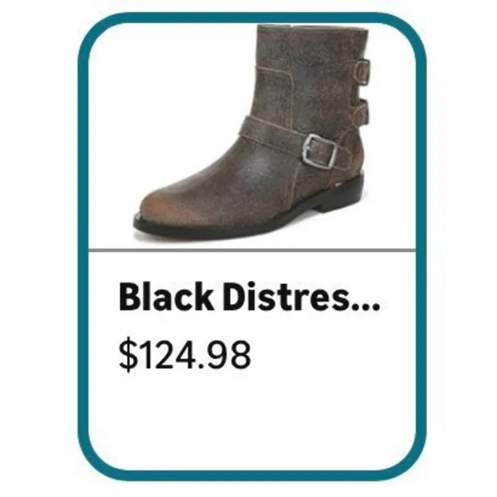 Franco Sarto womens Prina Size 9.5 New, Distressed Leather